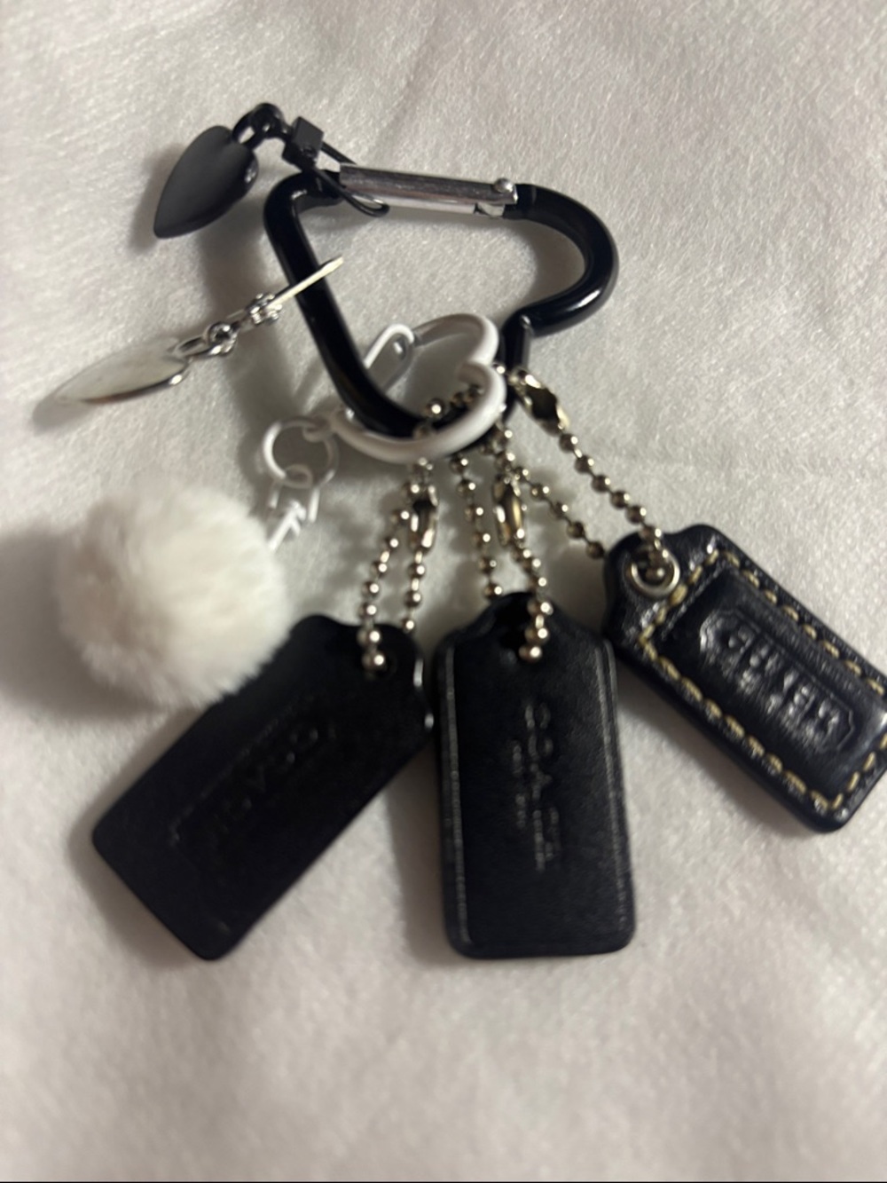 Coach mini tags (3) and (3) other key chains - Picture 14 of 14